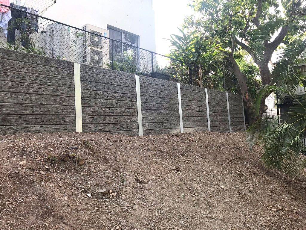 Concrete Sleeper Walls